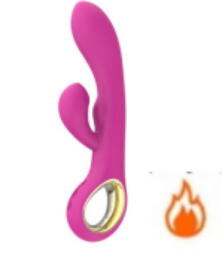 Rabbit vibrator verwarmd met ringgreep