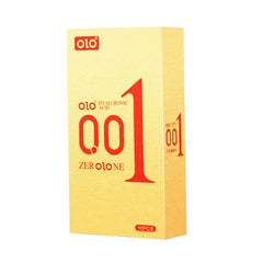 OLO 001 Zero One condooms geel (10 stuks)